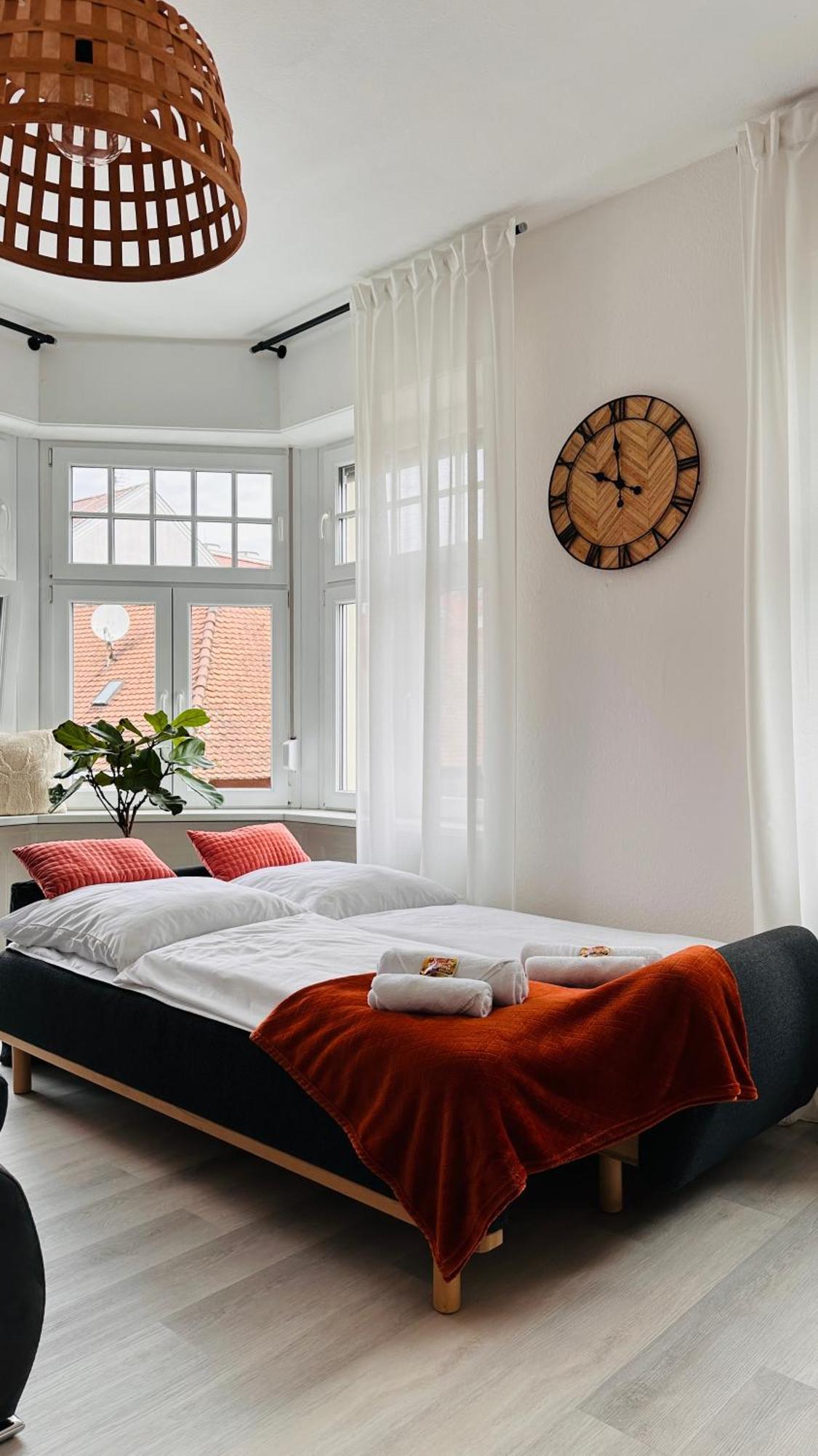 Amao-Brown I Exklusives City-Apartment I 85Qm I Privatparkplatz & Komfort I King-Size Bed Lahr  Luaran gambar