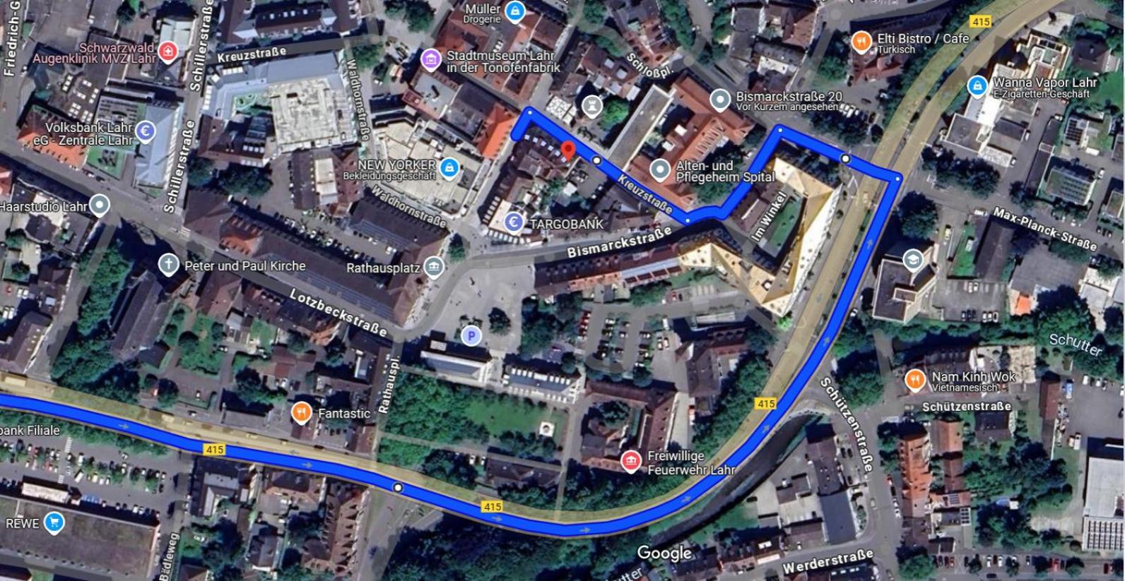 Amao-Brown I Exklusives City-Apartment I 85Qm I Privatparkplatz & Komfort I King-Size Bed Lahr  Luaran gambar